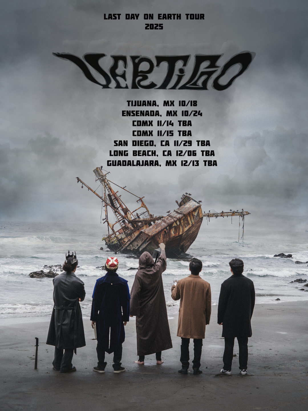 Vertigo current tour poster